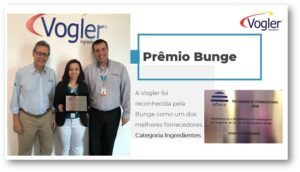 Vogler ganha prêmio de melhor fornecedor!
