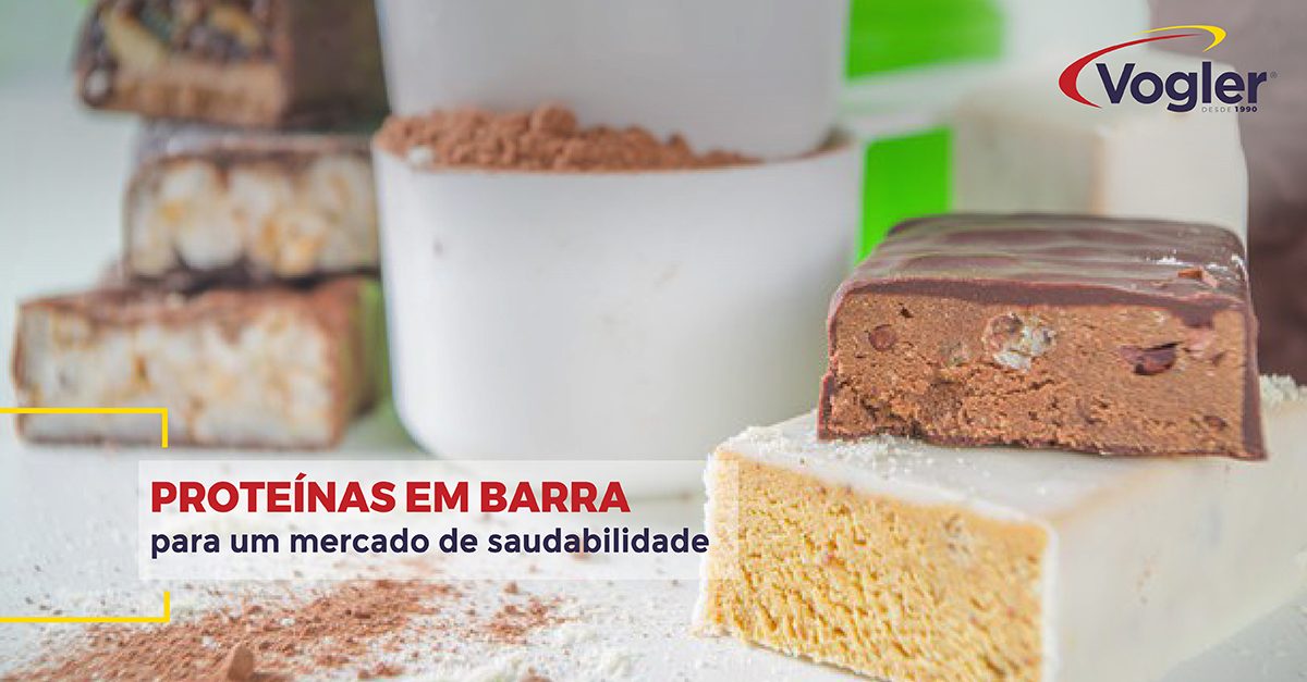 Proteínas em barra: praticidade e nutrição para diferentes públicos