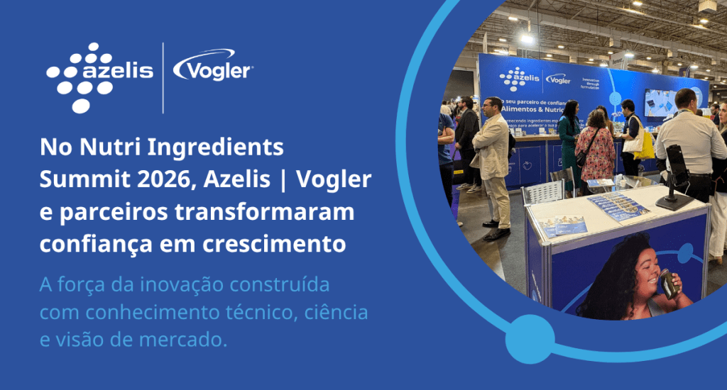 Azelis Vogler no NIS 2026: inovação e parcerias estratégicas na indústria de alimentos Azelis Vogler no NIS 2026: inovação e parcerias estratégicas na indústria de alimentos